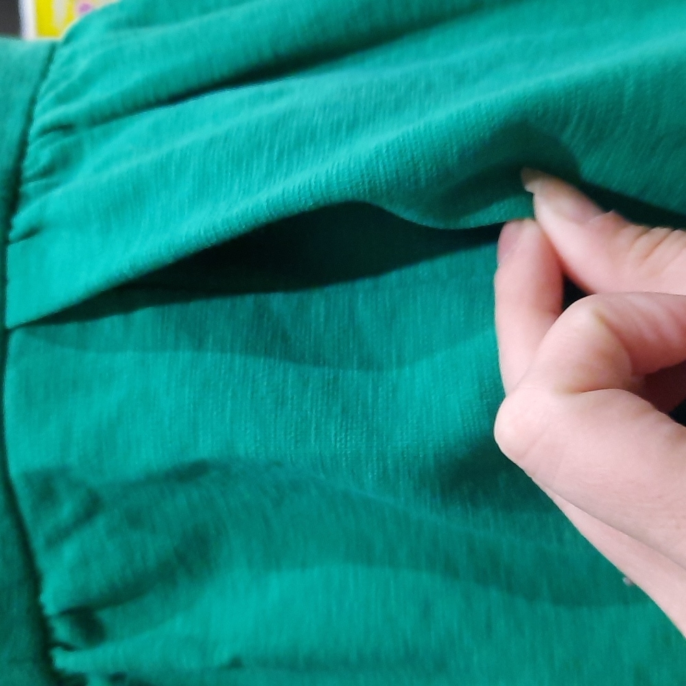 J. Crew sleeveless xs green mini dress - Picture 4 of 6